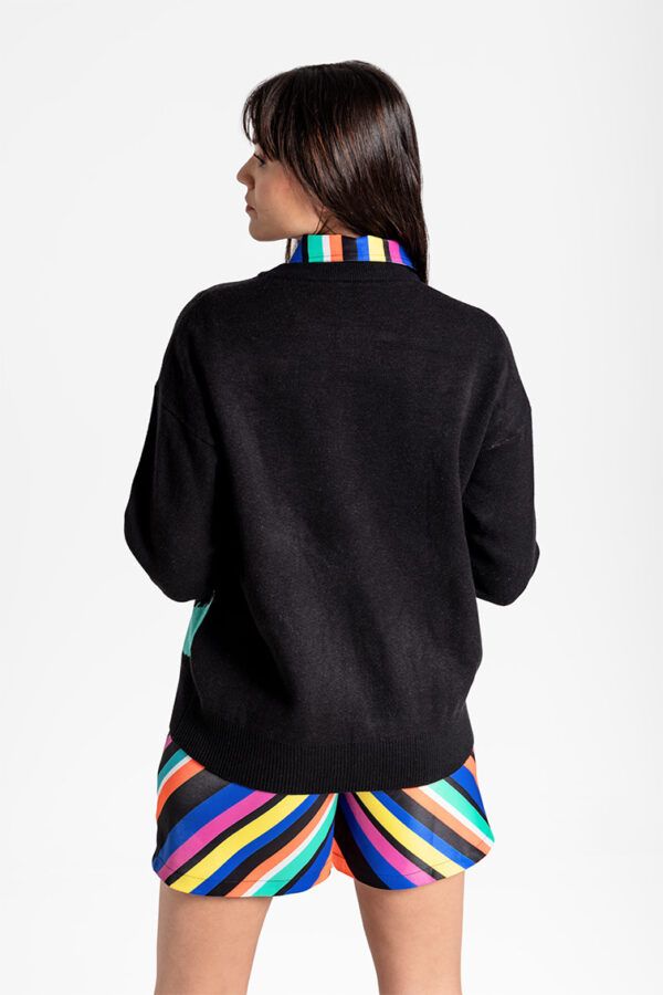 Suéter Oversize No Soy Mujer Florero - Imagen 4