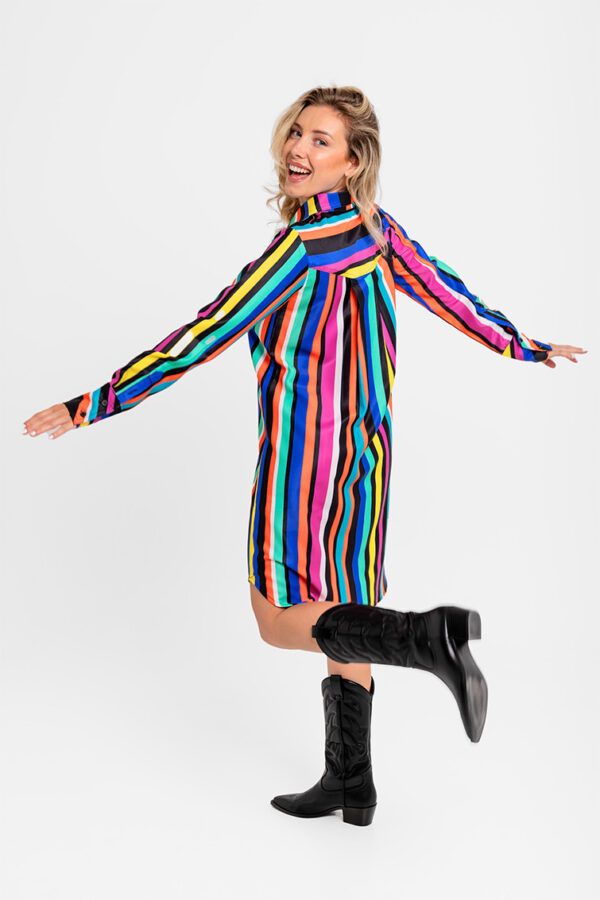 Vestido Tejano - No Soy Mujer Florero - Imagen 2