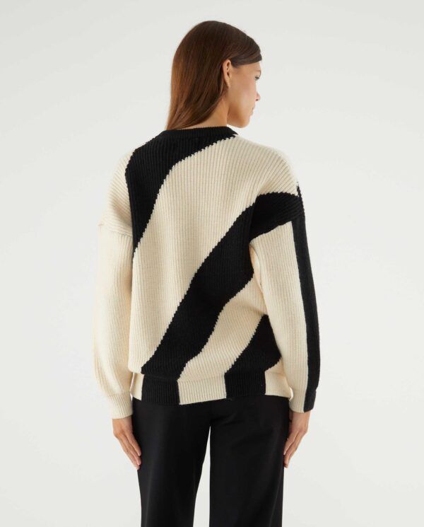 JERSEY DE PUNTO BICOLOR - Imagen 4