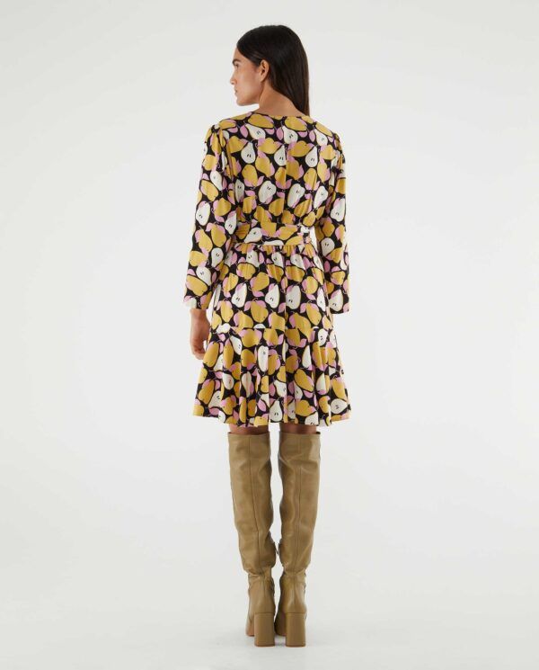VESTIDO ESTAMPADO PERAS - Imagen 2