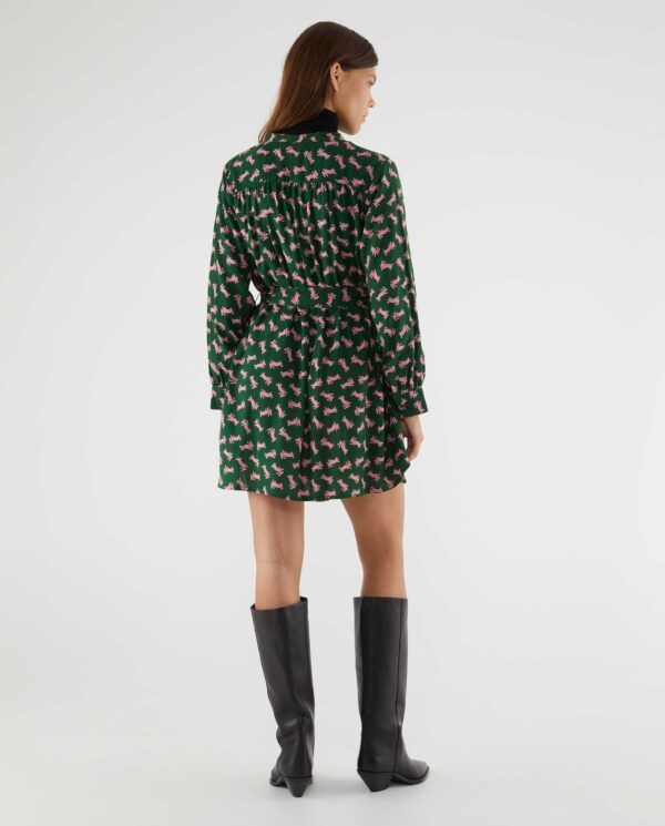VESTIDO CORTO CON ESTAMPADO DE CONEJOS - Imagen 3