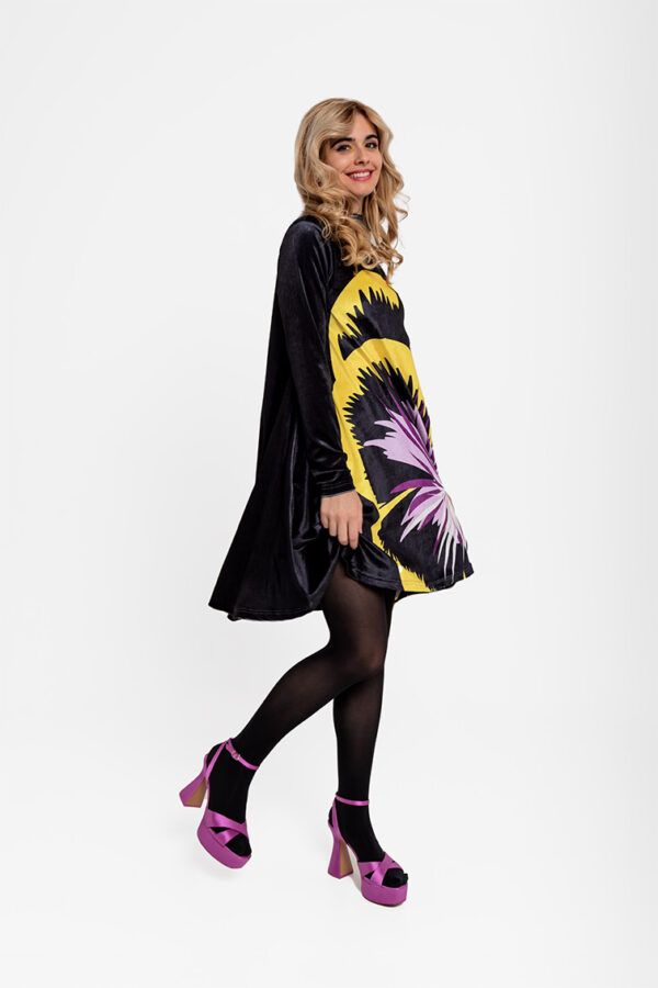 Vestido Corto Maxivuelo - No Soy Mujer Florero - Imagen 2