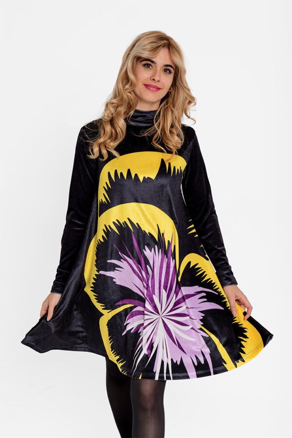 Vestido Corto Maxivuelo - No Soy Mujer Florero