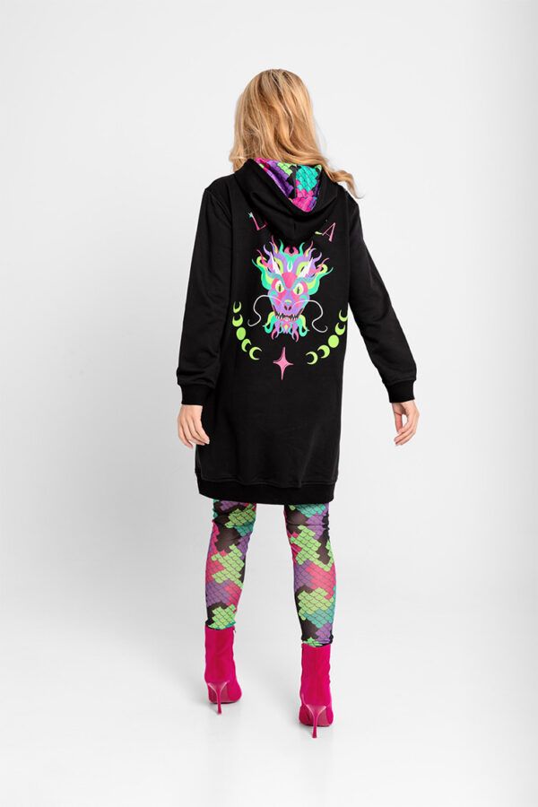 VESTIDO SUDADERA-LUNÁTICA - Imagen 3