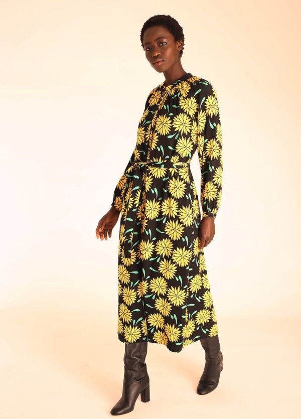 VESTIDO LARGO GIRASOLES - Imagen 3