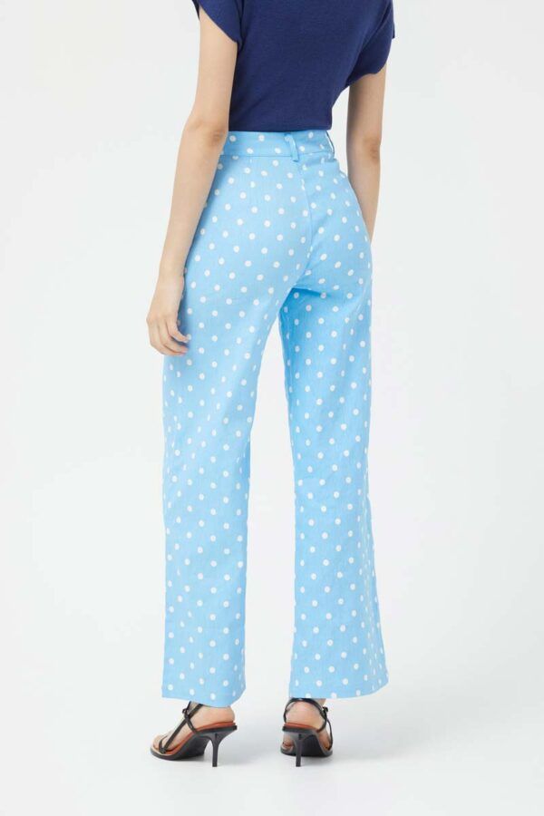 PANTALON AZUL POLKA DOTS