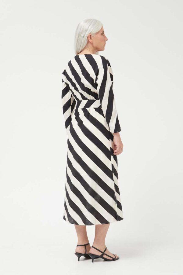 VESTIDO MIDI STRIPES - Imagen 4