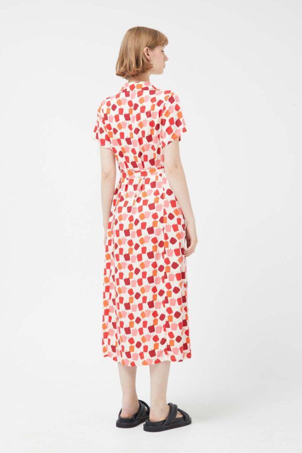 VESTIDO LARGO ESTAMPADO PIMIENTOS - Imagen 4
