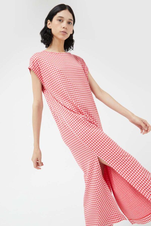 VESTIDO MIDI CHECKS 5 - Imagen 3