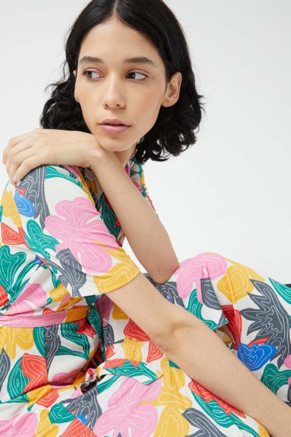 VESTIDO LARGO FLOWERS 3 - Imagen 3