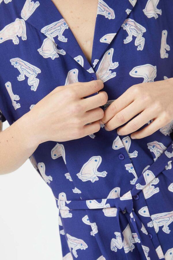 VESTIDO MIDI CONVERSATIONAL 9 - Imagen 3