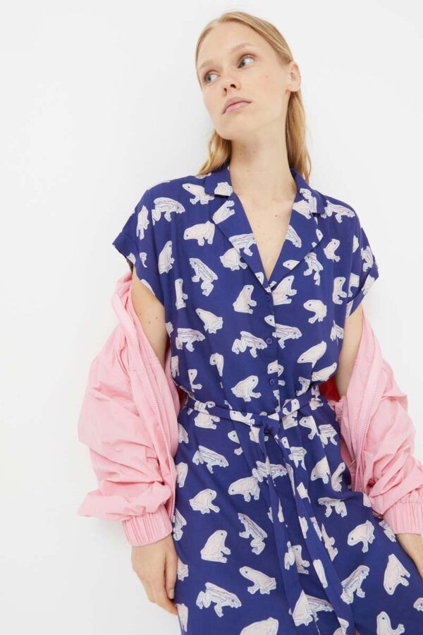 VESTIDO MIDI CONVERSATIONAL 9 - Imagen 5