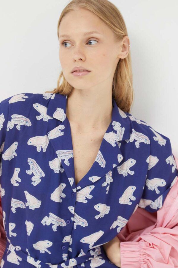 VESTIDO MIDI CONVERSATIONAL 9 - Imagen 7