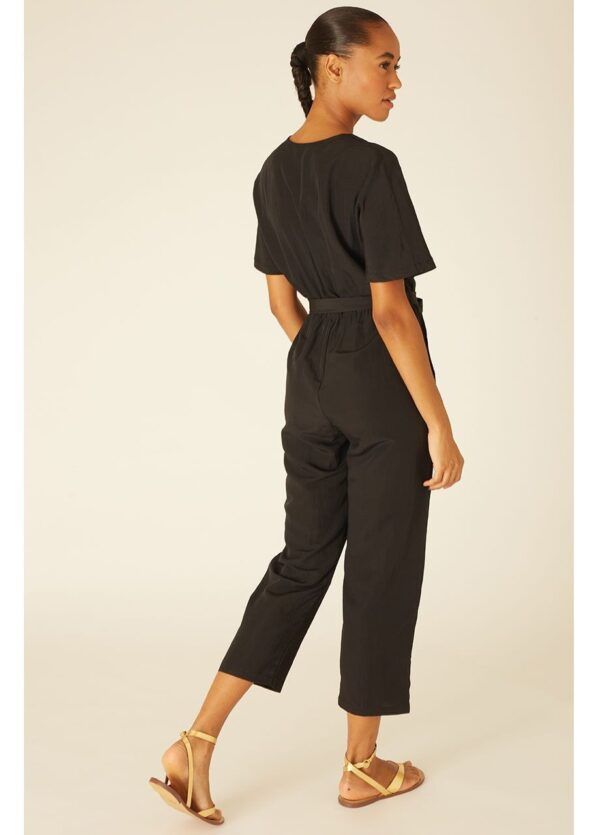 VISCOSE PLAYSUIT BLACK - Imagen 3