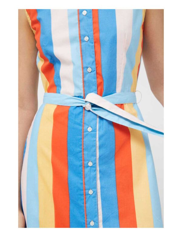 Vestido largo rayas Beach Stripes