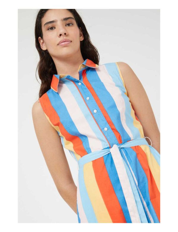 Vestido largo rayas Beach Stripes