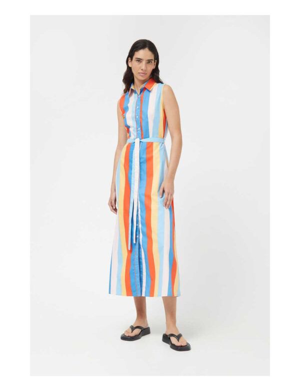 Vestido largo rayas Beach Stripes