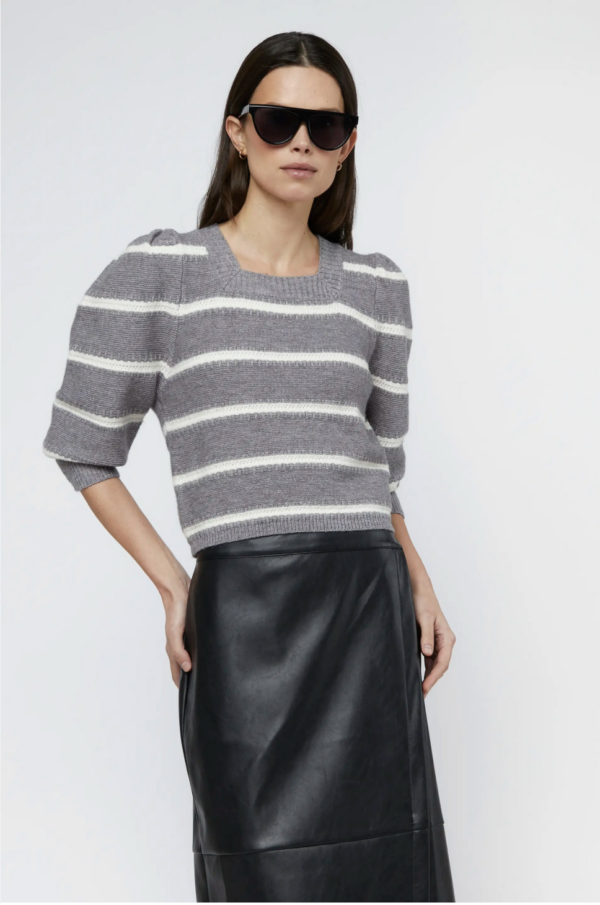 JERSEY DE RAYAS GRIS - Imagen 3