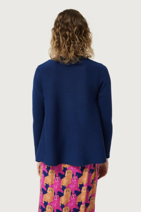 JERSEY DE PUNTO EVASE AZUL MARINO - Imagen 5