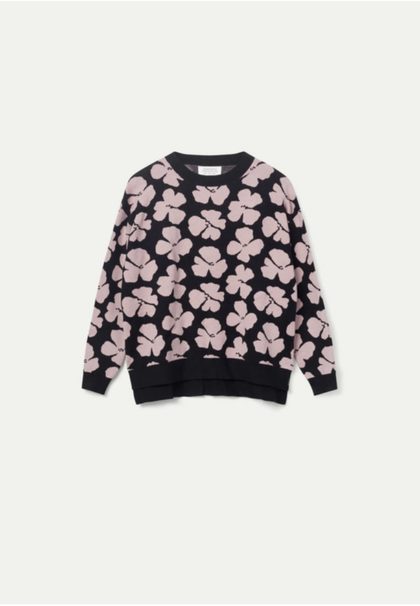 JESRSEY DE PUNTOJACQUARD FLORAL JACINTO - Imagen 6