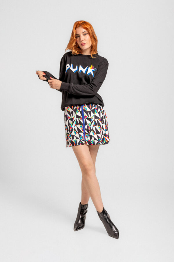 SUDADERA PUNK PANDA - Imagen 4