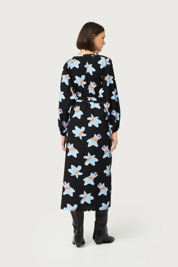 VESTIDO LARGO FLORAL - Imagen 4