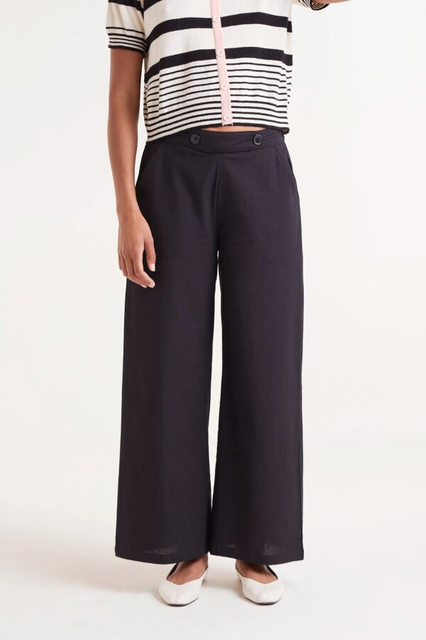 PANTALONES RECTOS BOTONES - Imagen 3