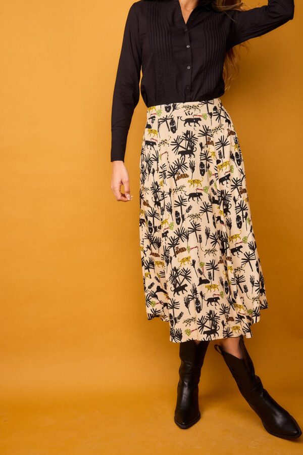 FALDA HOJAS SELVA - Imagen 2