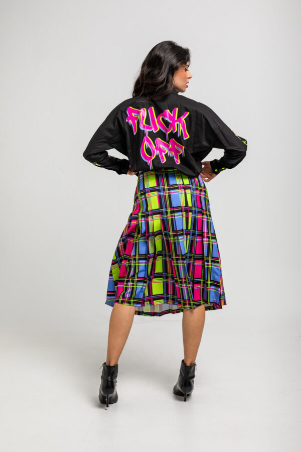 Falda grunge de grafitti urbano - I'm the Queen - Imagen 4