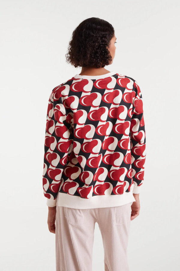 Sudadera con estampado Heart Attack - Imagen 2