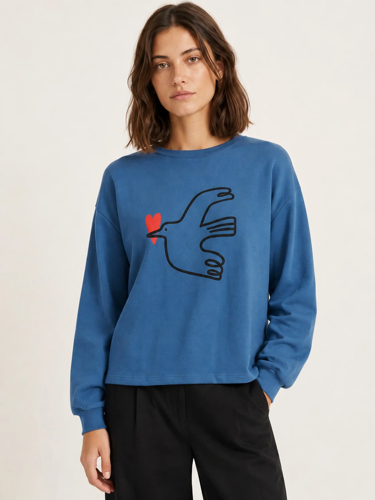 TOP PALOMA AZUL TOP PALOMA AZUL