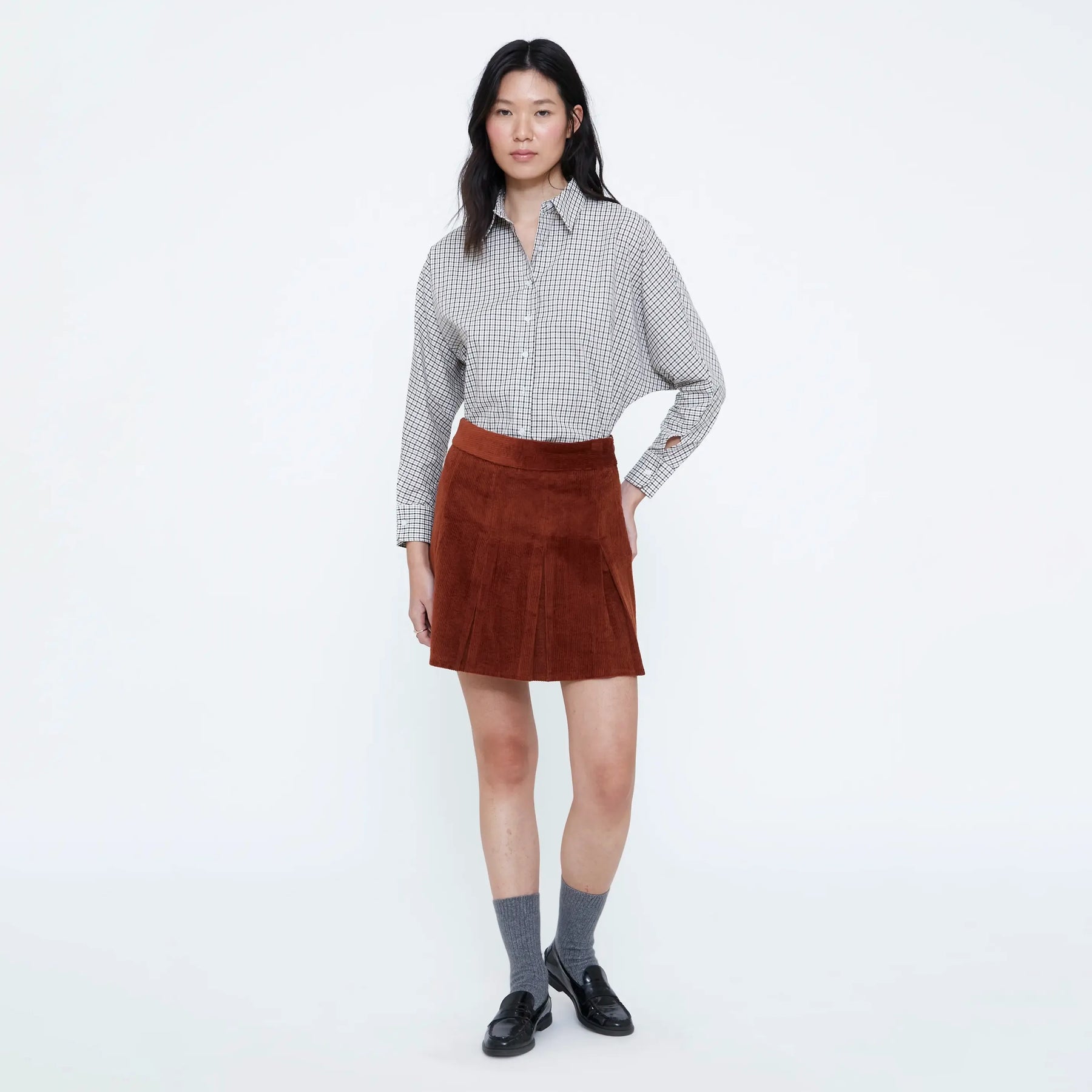 CAMISA CUADROS BROWN WILD PONY